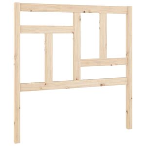 vidaXL S&auml;nggavel 95,5x4x100 cm massiv furu
