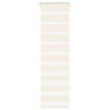 vidaXL Rullgardin zebra 40x100 cm tyg bredd 35,9 cm polyester