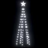 vidaXL Julgranskon 70 kallvita LEDs 50x120 cm