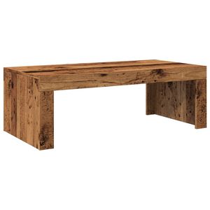 vidaXL Soffbord &aring;ldrat tr&auml; 102x50x35 cm konstruerat tr&auml;