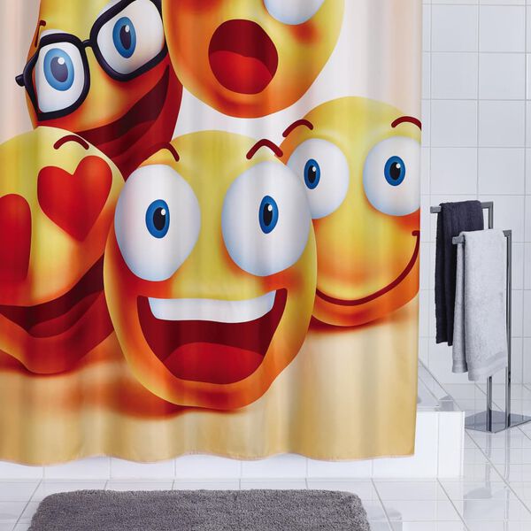 RIDDER Duschdraperi Smile 180x200 cm