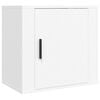 vidaXL V&auml;ggmonterade s&auml;ngbord vit 50x30x47 cm