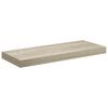 vidaXL Sv&auml;vande v&auml;gghyllor 2 st ek 60x23,5x3,8 cm MDF