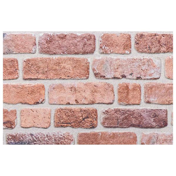 vidaXL V&auml;ggpaneler 10 pcs R&ouml;d 100 x 50 cm EPS Skum