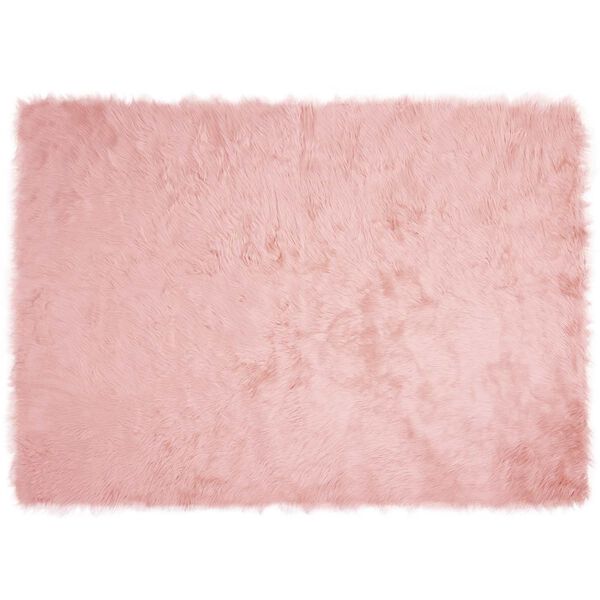 vidaXL Fusk Skinnmatta Tafalla Rosa 120 x 170 cm Polyester