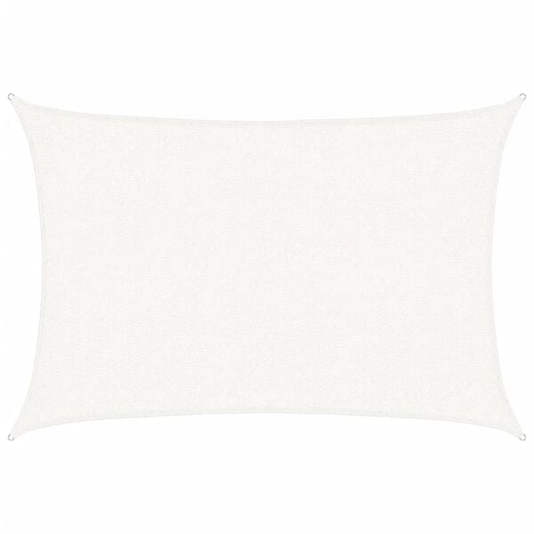 vidaXL Solsegel 160 g/m&sup2; vit 2x2,5 m HDPE