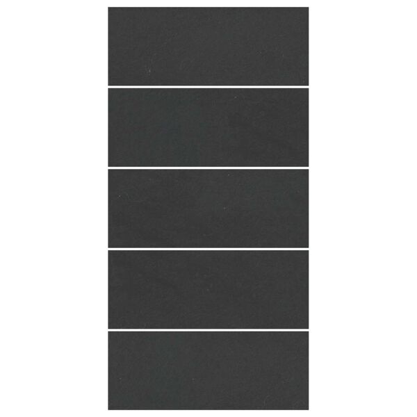 vidaXL Bottenmatta f&ouml;r pool Svart 550 x 280 x 0,1 cm Syntetiskt tyg