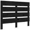 vidaXL S&auml;nggavel svart 100x3x80 cm massiv furu