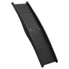 vidaXL Hopf&auml;llbar hundramp svart 153x40x12,5 cm plast