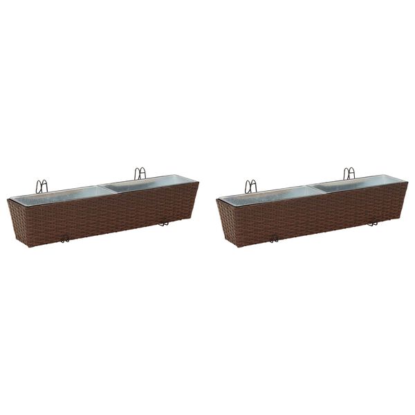 vidaXL R&auml;cke Metall