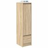 vidaXL Highboard sonoma ek 29,5x34x119,5 cm konstruerat trä