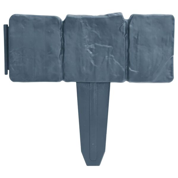 vidaXL Rabattkant plast stendesign 41 st 10 m