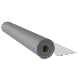 vidaXL Bordsskydd rulle matt 0,9x15 m 1,6 mm PVC