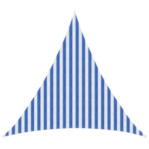 vidaXL Sols&auml;tt segel Bl&aring; och Vit 3 x 3 x 3 m HDPE