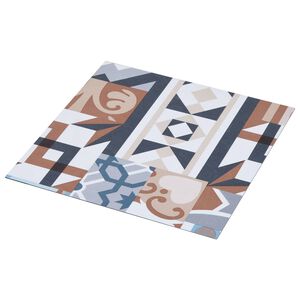 vidaXL Sj&auml;lvh&auml;ftande golvplankor Monom&ouml;nster 30,5 x 30,5 cm 20 st PVC