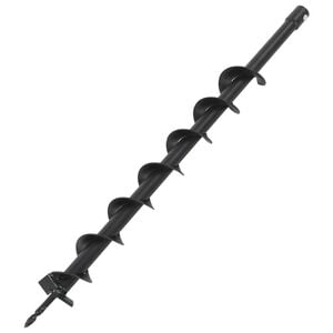vidaXL Jordborr st&aring;l 60 mm