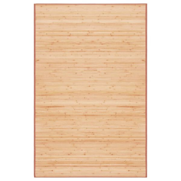 vidaXL Bambumatta 100x160 cm brun