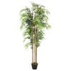 vidaXL Konstv&auml;xt bambu 1095 blad 150 cm gr&ouml;n
