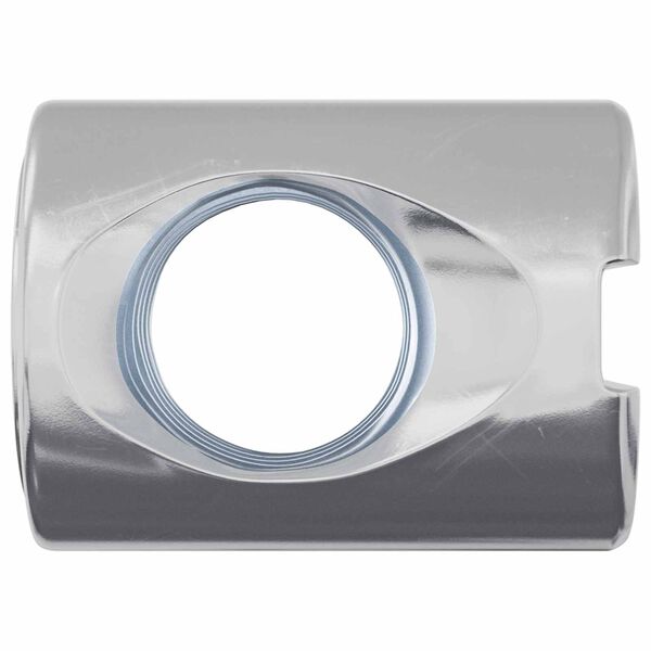 vidaXL Fatmutter 2 pcs Silver M6 x 13 mm J&auml;rn