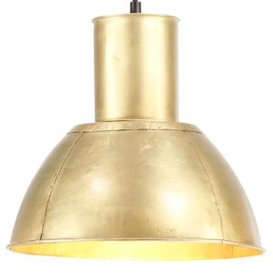 vidaXL H&auml;nglampa 25 W m&auml;ssing rund 28,5 cm E27