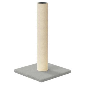 vidaXL Kl&ouml;spelare i sisal ljusgr&aring; 22x22x45 cm