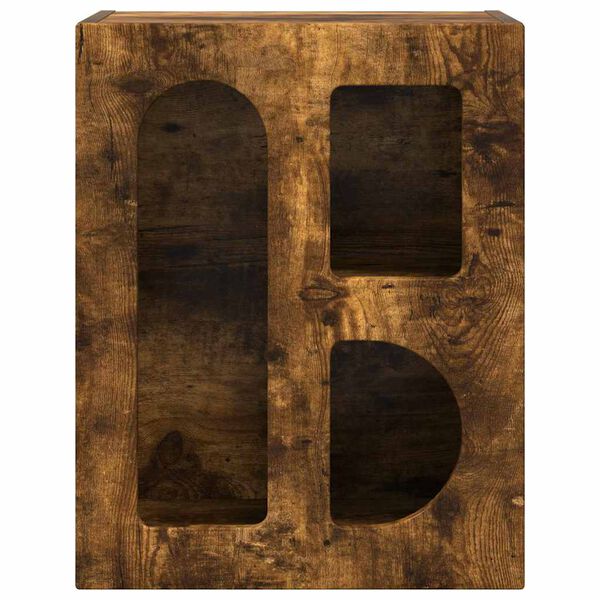 vidaXL S&auml;ngbord R&ouml;kt ek 40 x 35 x 50 cm Konstruerat tr&auml;