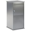 vidaXL brevl&aring;da Silver 50 x 52 x 100 cm Galvaniserat st&aring;l