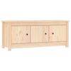 vidaXL Skosk&aring;p 110x38x45,5 cm massiv furu