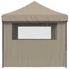 vidaXL Partyt&auml;lt Taupe 292 x 440 x 315 cm Oxford Tyg