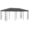 vidaXL Paviljong 3x6 m antracit tyg