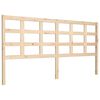 vidaXL S&auml;nggavel 185,5x4x100 cm massiv furu