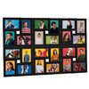 vidaXL Fotoram f&ouml;r 24x(13x18 cm) bilder svart MDF