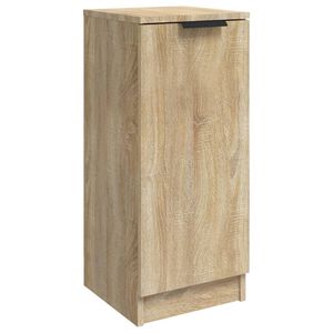 vidaXL F&ouml;rvaringssk&aring;p sonoma-ek 30x30x70 cm konstruerat tr&auml;