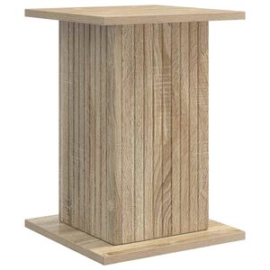 vidaXL V&auml;xtst&auml;ll Sonoma-ek 30,5 x 30 x 43 cm Konstruerat tr&auml;
