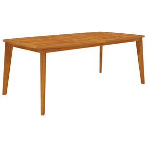 vidaXL Tr&auml;dg&aring;rdsbord 200x100x75 massivt akaciatr&auml;