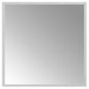 vidaXL Badrumsspegel LED 50x50 cm