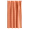 vidaXL M&ouml;rkl&auml;ggningsgardiner med Ringar 2 pcs Terracotta 140 x 140 cm