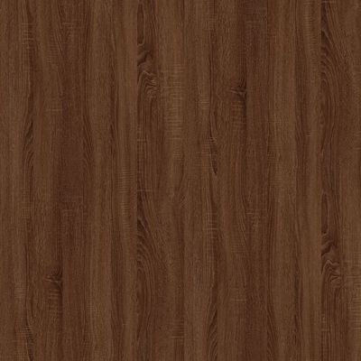 vidaXL Skänk brun ek 100x30x59,5 cm konstruerat trä