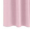 vidaXL Mörkläggningsgardiner med Ringar 2 pcs Babyrosa 225 x 140 cm