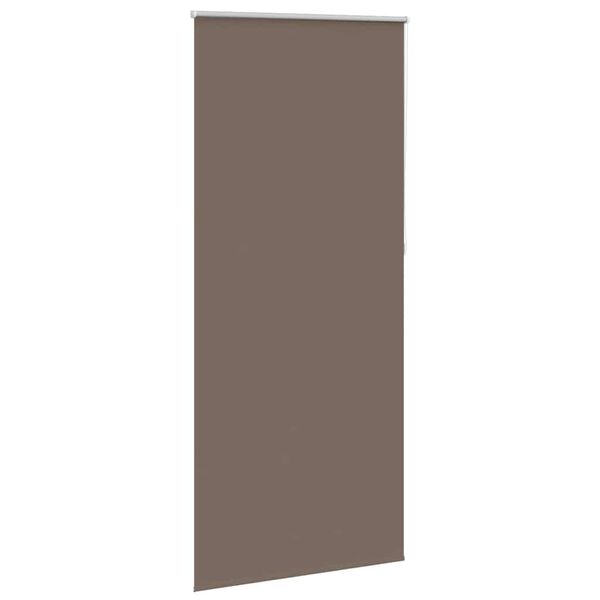 Rullgardin brun 80 x 230 cm mörkläggande