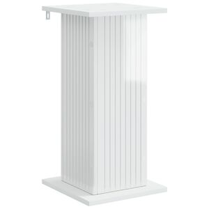 vidaXL V&auml;xtst&auml;ll Vit h&ouml;gglans 30,5 x 30 x 60,5 cm Konstruerat tr&auml;