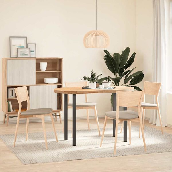 vidaXL Konsolbordsben 4 st antracit 72-74 cm stål