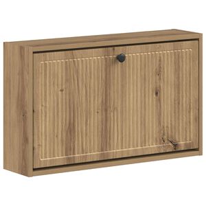vidaXL V&auml;ggmonterad skosk&aring;p EDE 71 x 17 x 43 cm Konstruerat tr&auml;