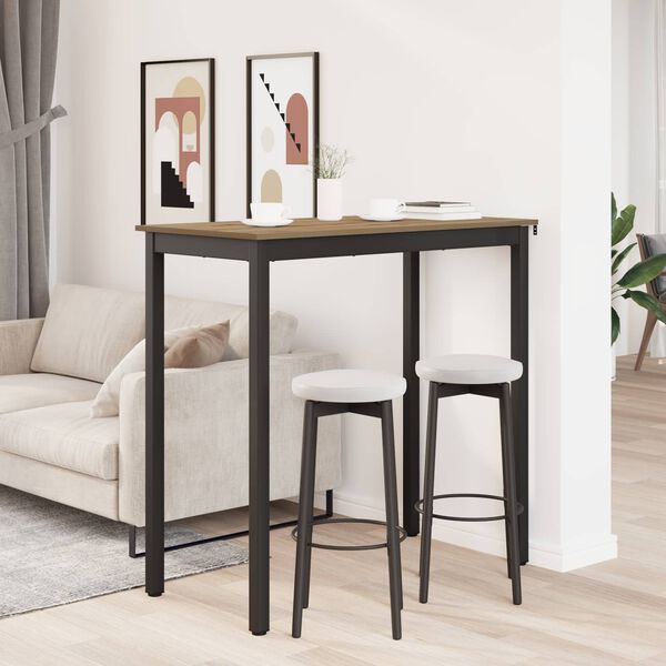 vidaXL Matbord Konstruerat tr&auml;