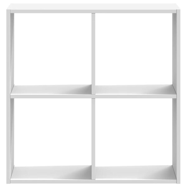 vidaXL Bokhylla vit 68,5x32x68,5 cm konstruerat tr&auml;
