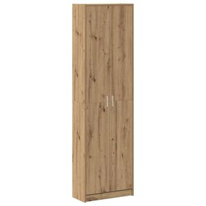vidaXL Garderob Artisan Ek 55 x 25 x 189 cm Konstruerat tr&auml;