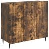 vidaXL Sideboard R&ouml;kt ek 89 x 34,5 x 82 cm Konstruerat tr&auml;