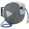 vidaXL Automatisk luftslangvinda 1/4" 30 m