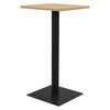 vidaXL Bistrobord ekf&auml;rg 50x50x107 cm
