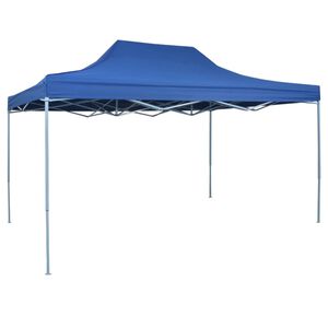 vidaXL Pop-Up hopf&auml;llbart partyt&auml;lt 3x4,5 m bl&aring;